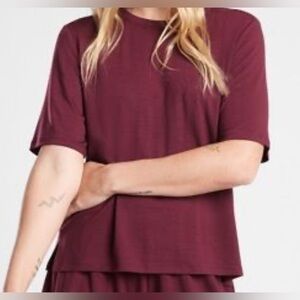 ATHLETA Nighttime Bliss Sleep T-Shirt | NWT | XXS - Fits Up to Small | So Soft!